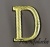 Lettre D: Parisienne (grande)