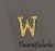 Lettre W: Parisienne (petite)